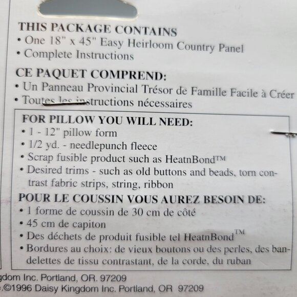 Daisy Kingdom Country Easy Heirlooms Harvest Garden Panel - Picture 5 of 6